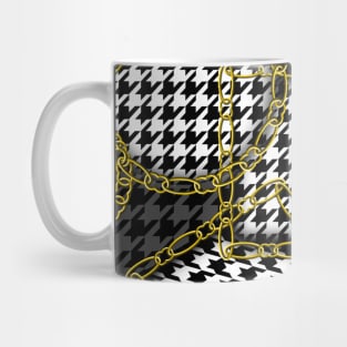 Houndstooth pattern Mug